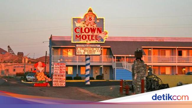 Jangan Lihat Kalau Takut Penginapan Bertema Badut Yang