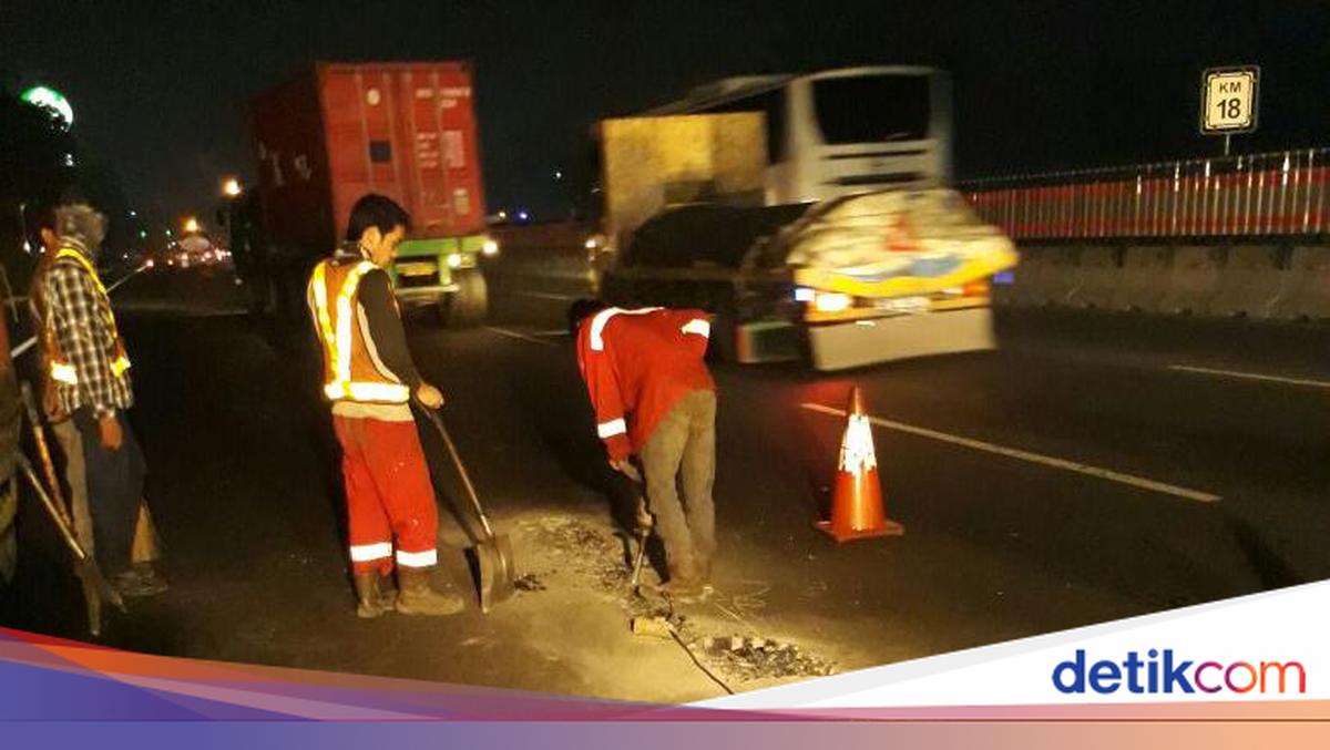 Ada Pekerjaan Jalan Ruas Tol Jakarta-Cikampek, Ini Jadwal &amp; Lokasinya