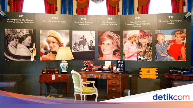 Barang Pribadi Putri Diana yang Jarang Diungkap ke Publik