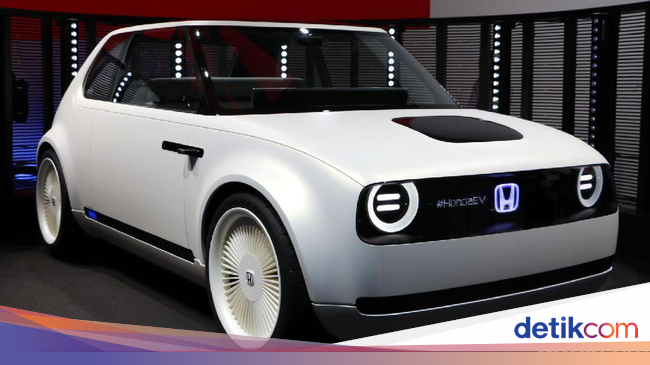  Mobil  Listrik Bertampang Retro  Milik Honda  Diproduksi Massal