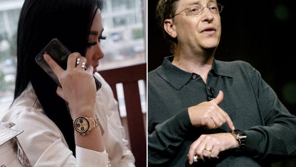 Jam Tangan Syahrini dan Bill Gates
