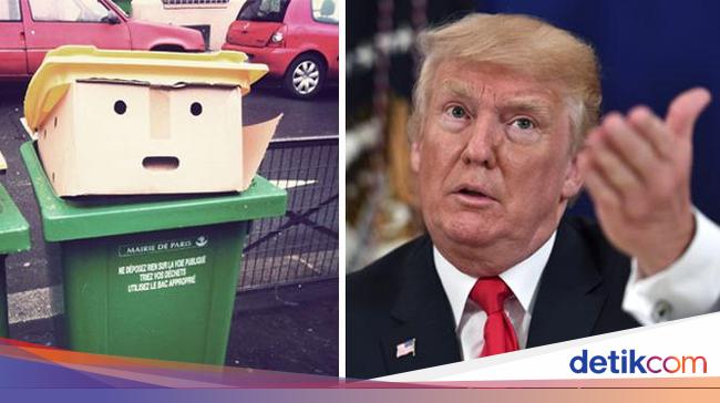 Tong Sampah Kok Mirip Donald Trump Fenomena Apa Ini 