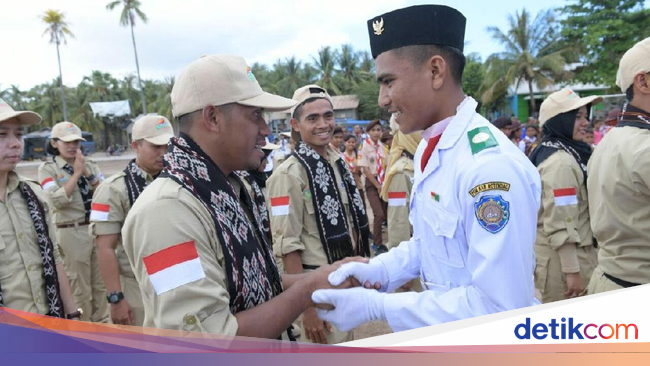 Kirab Pemuda Nusantara di Pulau Rote