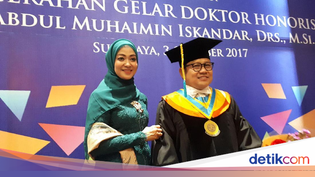 Ini Pidato Muhaimin Iskandar Saat Terima Gelar Doktor 