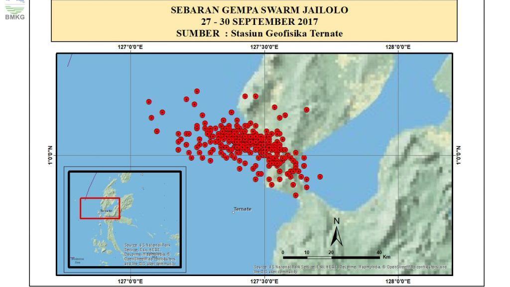 Mengenal Gempa Swarm: Bermagnitudo Kecil Tapi Sering Dan Berdurasi Lama