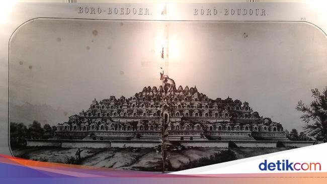 48 Gambar Hitam Putih Candi Borobudur Terbaik