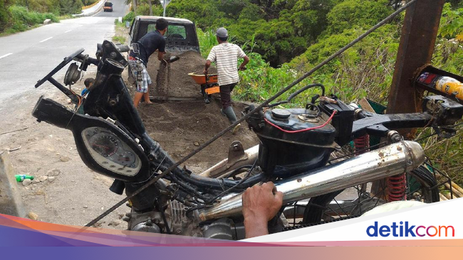 Penambang Pasir di Boyolali Modifikasi Motor Jadi Alat Angkut