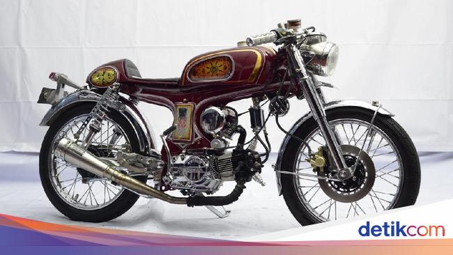 Modifikasi Honda S 90 Cafe Racer Ini Jadi yang Terbaik