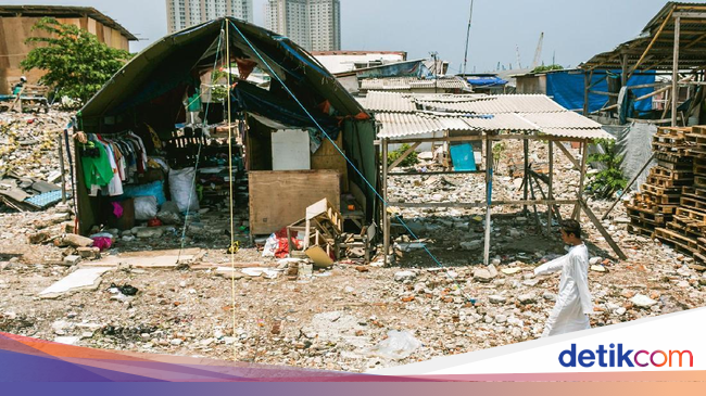 Foto: Bedeng dan Gubuk Liar Kembali Muncul di Kampung Akuarium