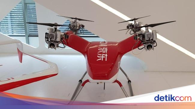 Lebih Dekat dengan Drone Pengantar Barang Buatan JD