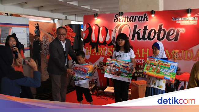 Meriahnya Peringatan Sumpah Pemuda di Bandara Soekarno-Hatta Meriahnya Peringatan Sumpah Pemuda di Bandara Soekarno-Hatta