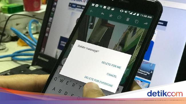 Cara Menghapus Pesan Terkirim di WhatsApp