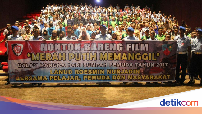 TNI AU Ajak Pemuda Nobar Film 'Merah Putih Memanggil'