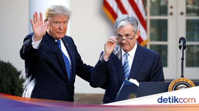 Trump Ngotot Lengserkan Jerome Powell dari Kursi Bos Bank Sentral AS