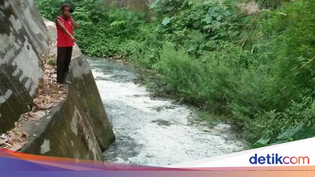 Keruh Dan Bau Sungai Dawe Diduga Tercemar Limbah Tahu