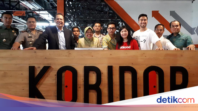Risma dan CT Buka Coworking Space