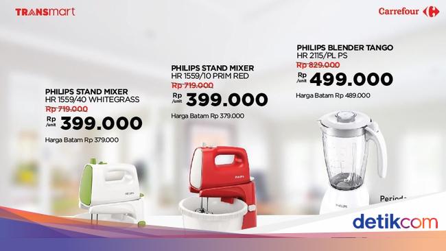 Harga Istimewa Mixer Hingga Dispenser Di Transmart Carrefour