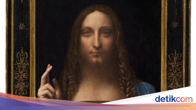 Lukisan Yesus Karya Leonardo Da Vinci Terjual Rp T Lukisan Yesus Karya Leonardo Da Vinci Terjual Rp T