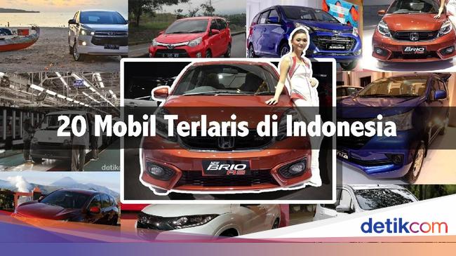 20 Mobil Terlaris Tahun 2017