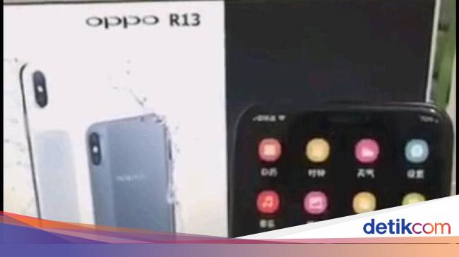 oppo yang mirip iphone x