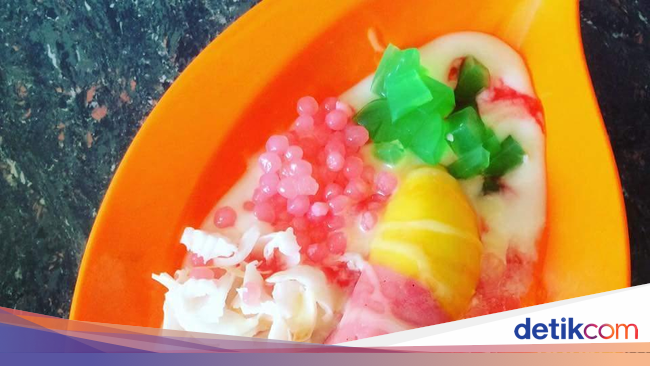 Cantiknya Merah Hijau Kuning Warna Pisang Ijo Pelangi