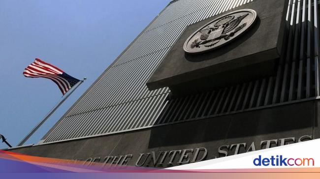 Gedung Kedutaan AS di Tel Aviv Rusak Imbas Serangan Rudal Iran