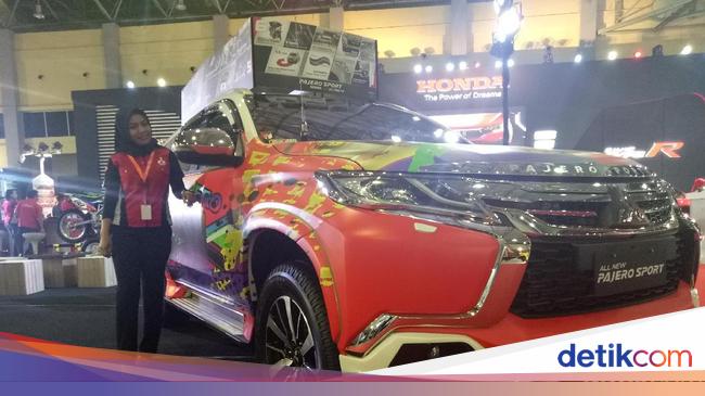 Mitsubishi Pajero Sport Gendong Motor Trail di Makassar 