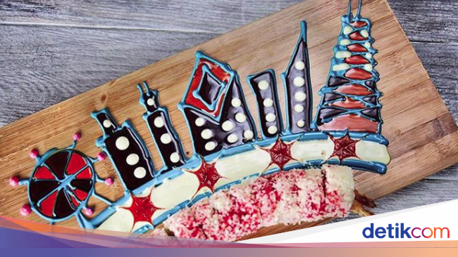 Tak Disajikan dalam Mangkuk Saus Sushi Ini Digoreskan  Tak Disajikan dalam Mangkuk Saus Sushi Ini Digoreskan