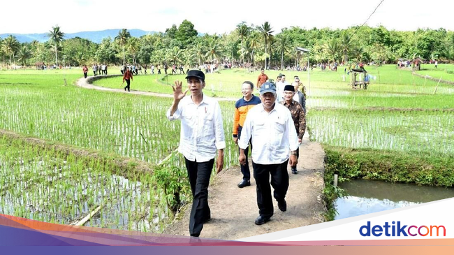 Jokowi Pastikan Perbaikan Pasca Bencana di Gunung Kidul Jokowi Pastikan Perbaikan Pasca Bencana di Gunung Kidul
