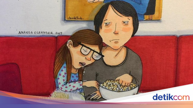 Foto  Ilustrasi Romantis  Pasangan Suami  Istri  yang Bikin   Foto  Ilustrasi Romantis  Pasangan Suami  Istri  yang Bikin