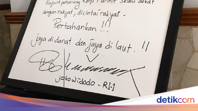 Tebak tebakan Mana Angka 1681 di Tanda Tangan Jokowi