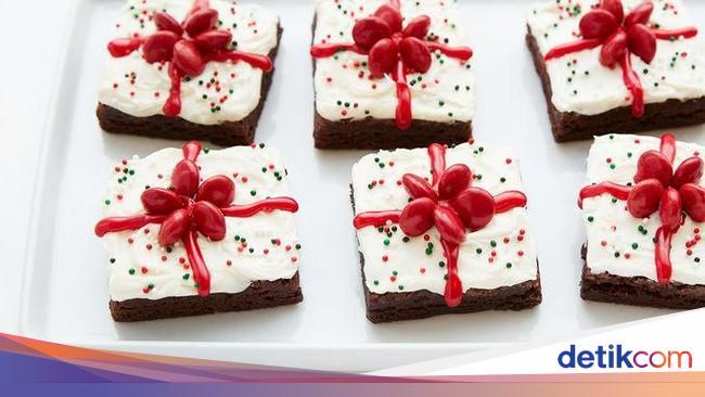 Brownies Bisa Disajikan Jadi 3 Kue Natal yang Praktis dan ...