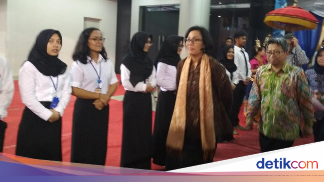 Ribuan Mahasiswa STAN Belajar APBN dari Sri Mulyani