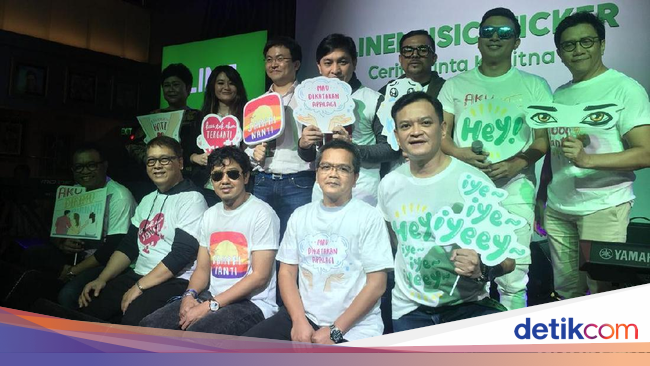 Mau Dinyanyiin Kahitna? Cobain Stiker Line Terbaru Ini