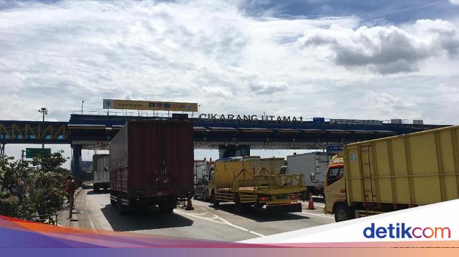 78 Ribu Kendaraan Sudah Melintas di Pintu Tol Cikarang Utama 