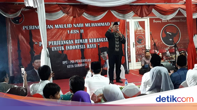 PDIP Surabaya Targetkan 80 Persen Kemenangan Gus Ipul-Anas 