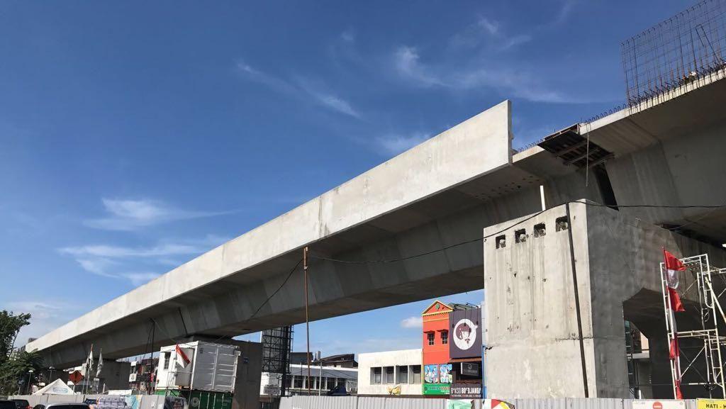 Jelang Tutup Tahun, Begini Progres Proyek LRT Jakarta