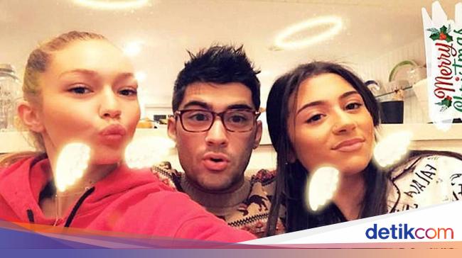 Makin Serius, Gigi Hadid dan Zayn Malik Rayakan Natal 