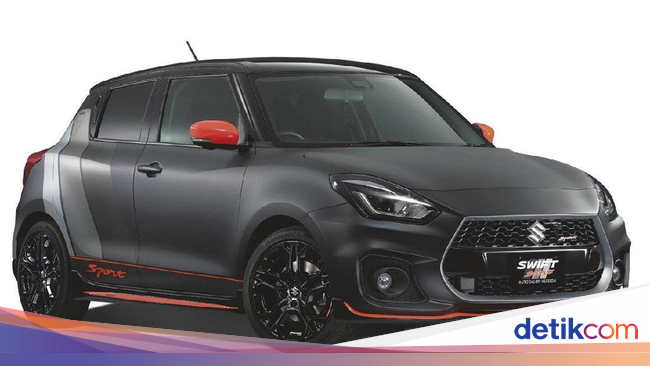 Sangarnya Suzuki Swift Sport, Hot Hatch Berwarna Hitam