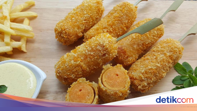 Resep Camilan : Crunchy Fiesta Curry Wurst with Curry Mayo