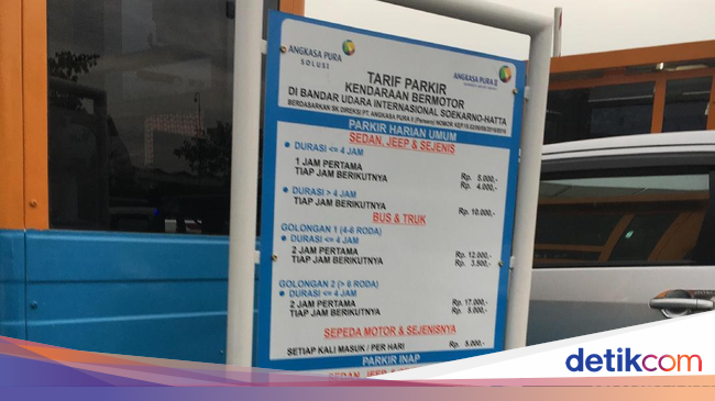 Mengintip Tarif Parkir Inap Mobil di Bandara Soetta