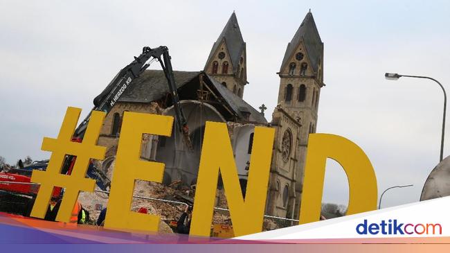 Di Jerman Gereja Dibongkar untuk Perluasan Tambang Batubara