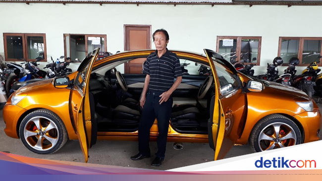  Modifikasi  Mobil Bermuka Dua Habiskan Biaya Rp 60 Juta