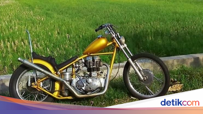 Akankah Jokowi Pakai Motor Chopper Emasnya dalam Kunjungan 