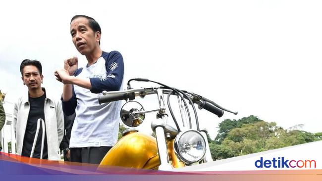  Surat  Lengkap Motor  Chopper Jokowi Aman Dikendarai di Jalanan