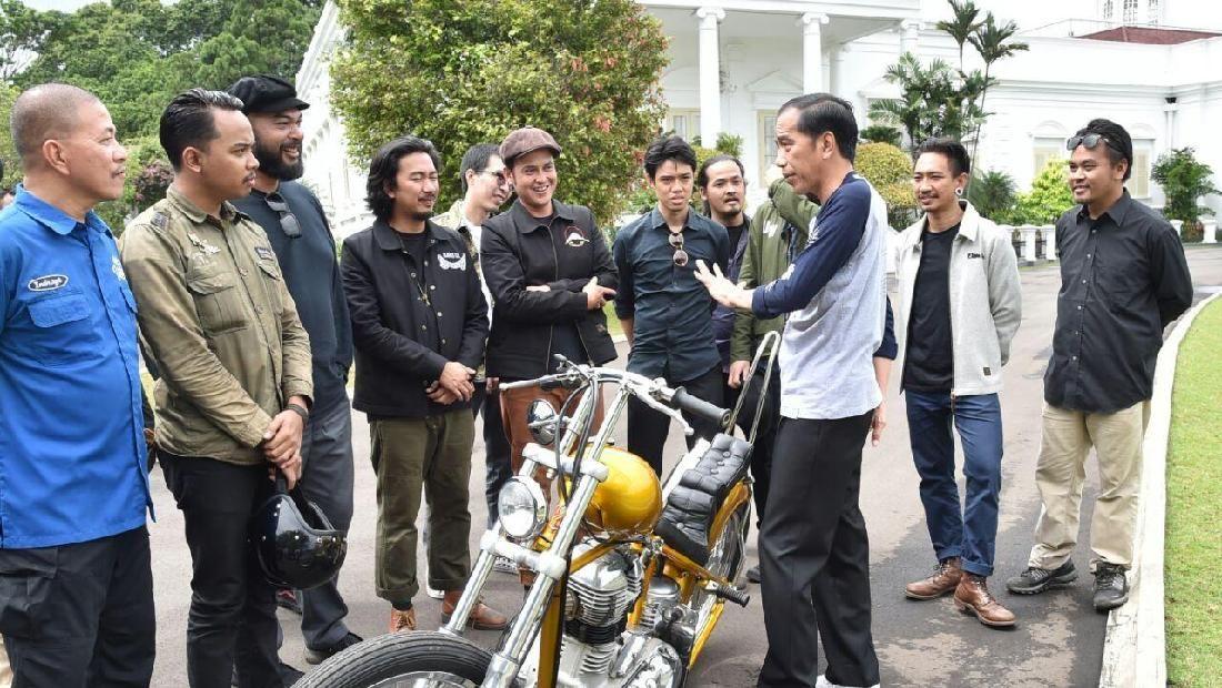 Kata Polisi Soal Motor Chopper Modifikasi Jokowi