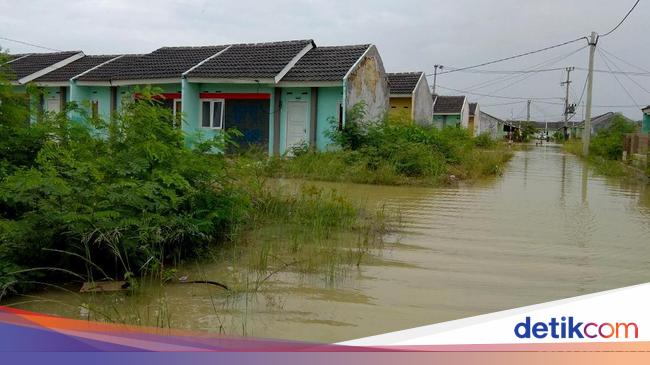 Ini Penyebab Banjir di Komplek Rumah DP 1 % Jokowi