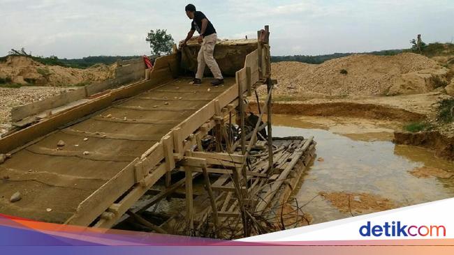 Ini Penampakan Tambang Emas Terlarang di Riau