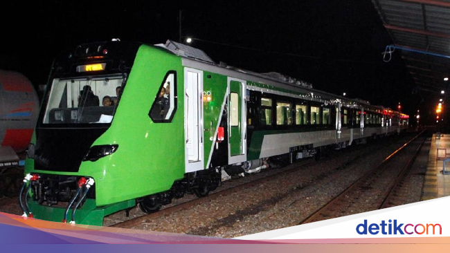 Kereta Bandara Minangkabau Tunggu Diresmikan Jokowi