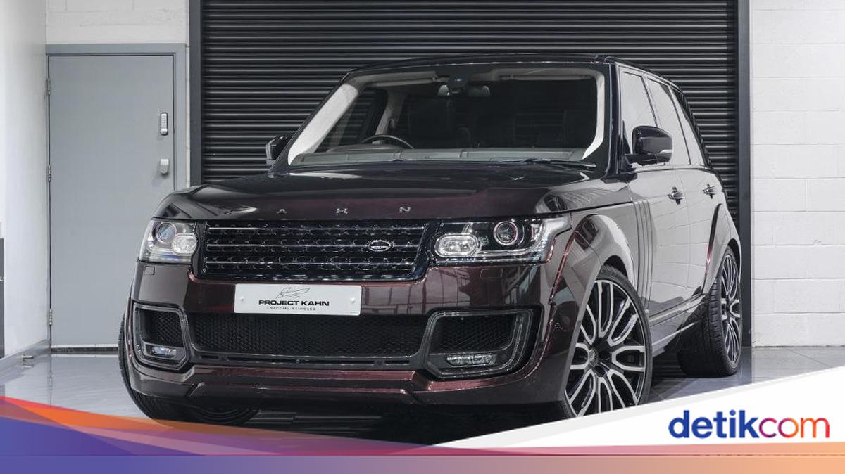 Range Rover Ini Pakai Warna Campuran Hitam dan Merah